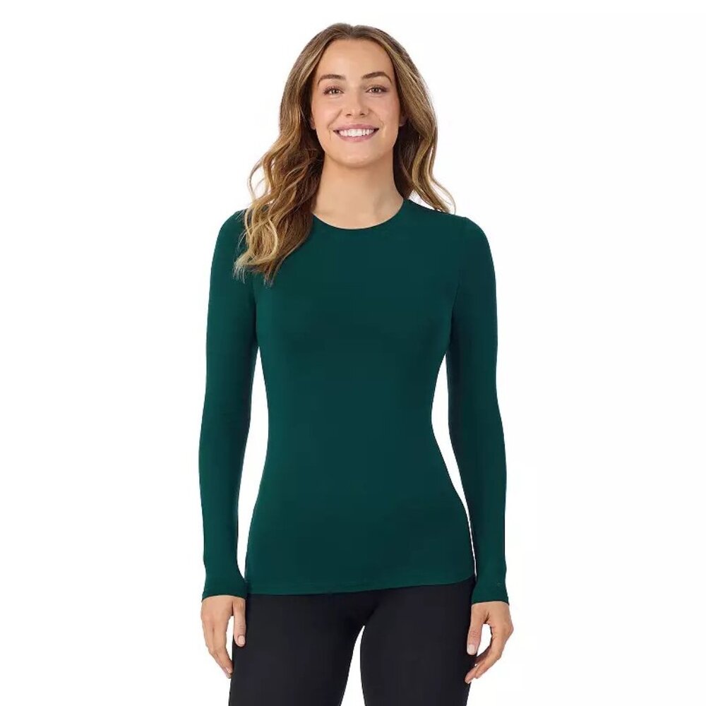 #1417 Women's Cuddl Duds® Softwear Stretch Long Sleeve Top,